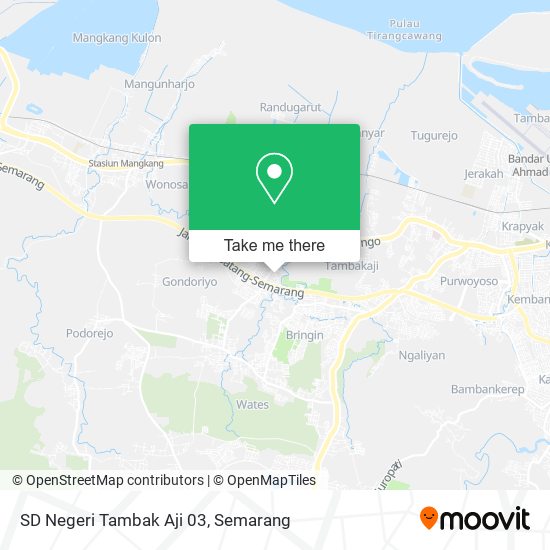 SD Negeri Tambak Aji 03 map