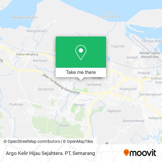 Argo Kelir Hijau Sejahtera. PT map