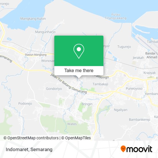 Indomaret map