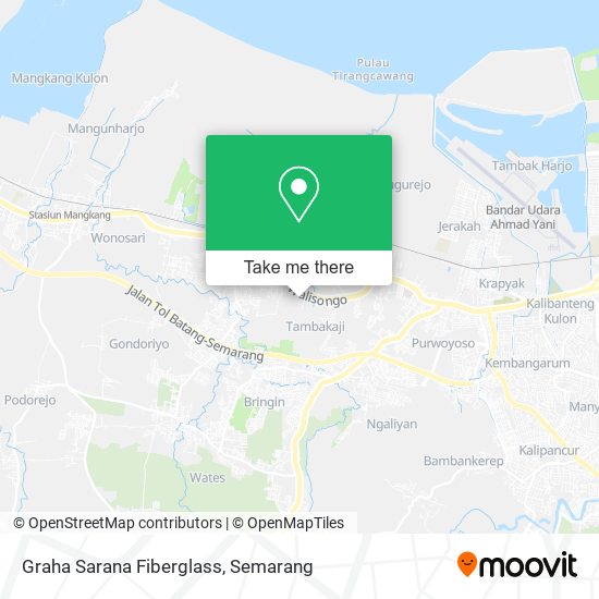 Graha Sarana Fiberglass map