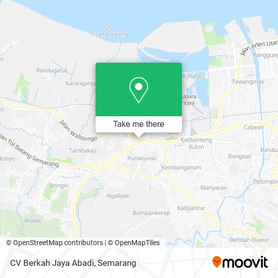 CV Berkah Jaya Abadi map