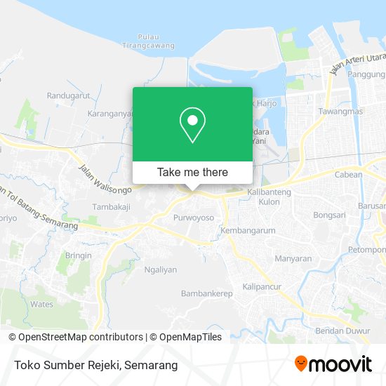 Toko Sumber Rejeki map