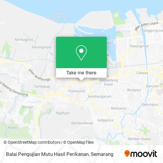 Balai Pengujian Mutu Hasil Perikanan map