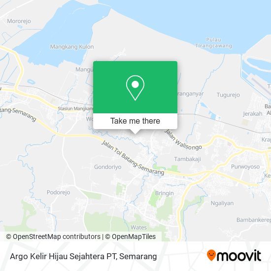 Argo Kelir Hijau Sejahtera PT map