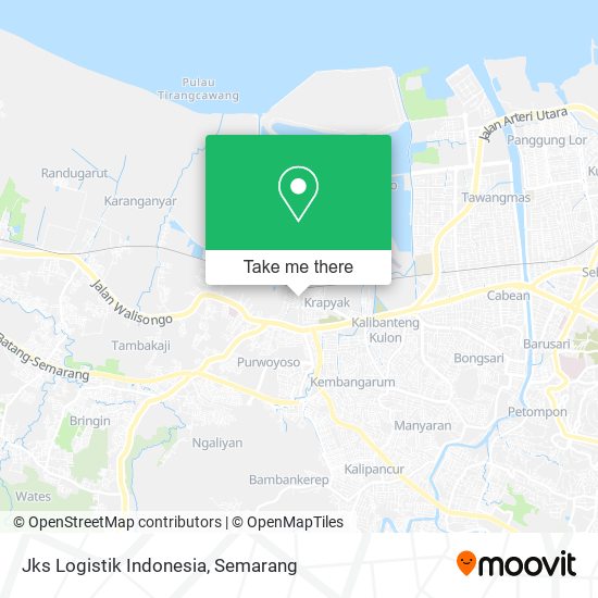 Jks Logistik Indonesia map