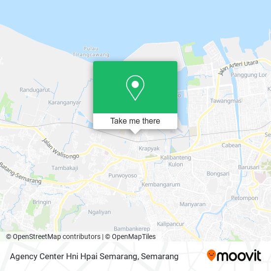 Agency Center Hni Hpai Semarang map