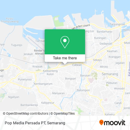 Pop Media Persada PT map