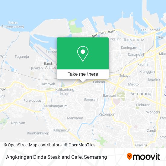Angkringan Dinda Steak and Cafe map