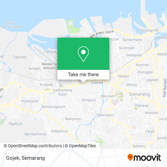 Gojek map