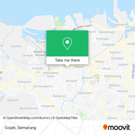 Gojek map