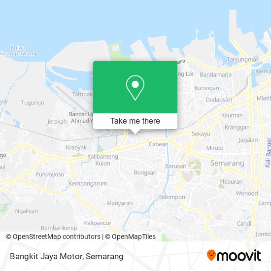 Bangkit Jaya Motor map