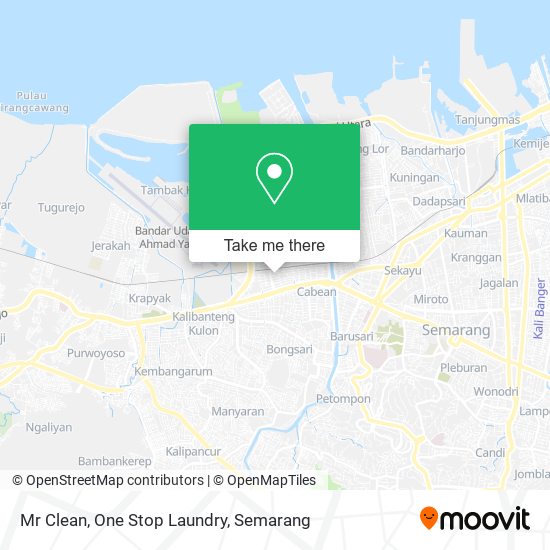 Mr Clean, One Stop Laundry map