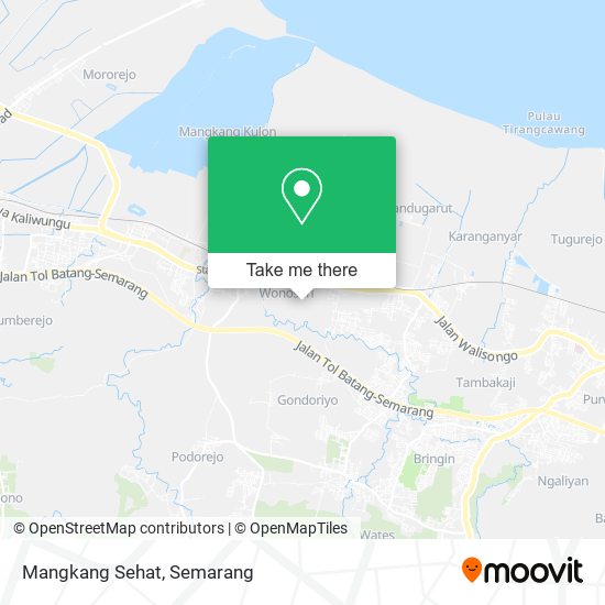 Mangkang Sehat map