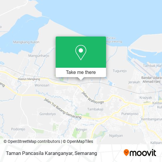 Taman Pancasila Karanganyar map