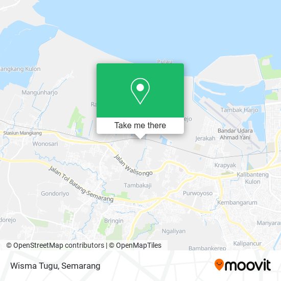 Wisma Tugu map