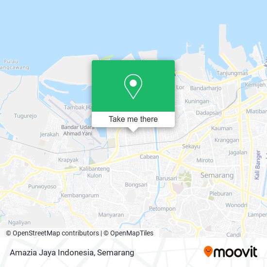 Amazia Jaya Indonesia map