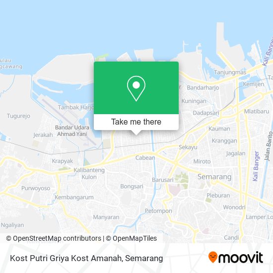 Kost Putri Griya Kost Amanah map