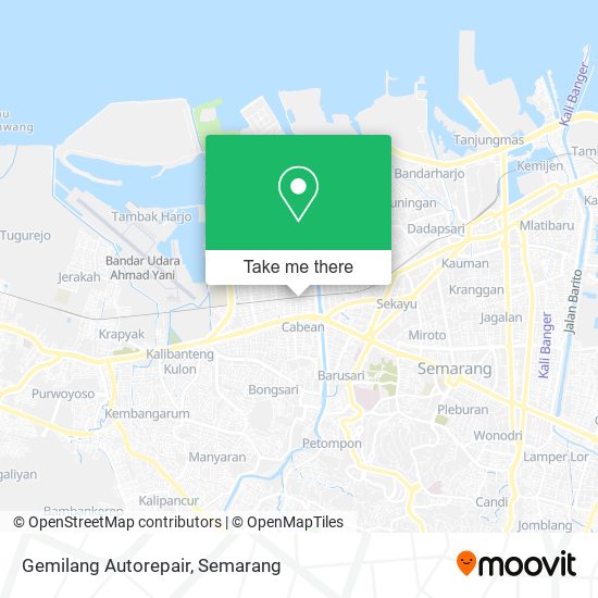 Gemilang Autorepair map