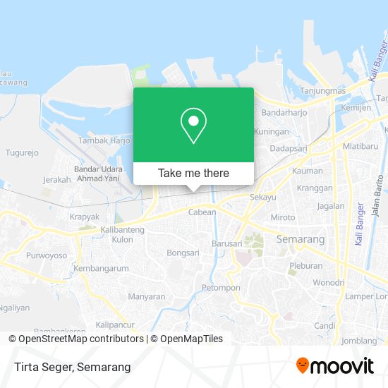 Tirta Seger map