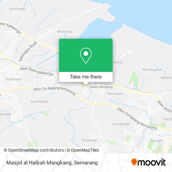 Masjid al Haibah Mangkang map