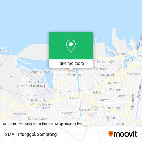 SMA Tritunggal map