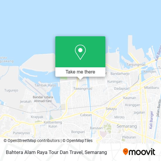 Bahtera Alam Raya Tour Dan Travel map