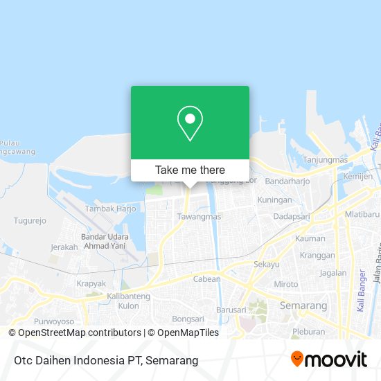 Otc Daihen Indonesia PT map