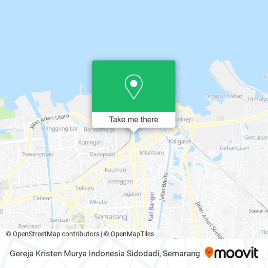 Gereja Kristen Murya Indonesia Sidodadi map