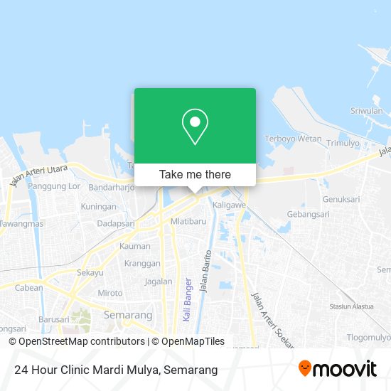 24 Hour Clinic Mardi Mulya map