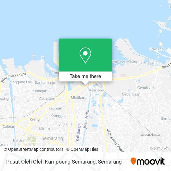 Pusat Oleh Oleh Kampoeng Semarang map