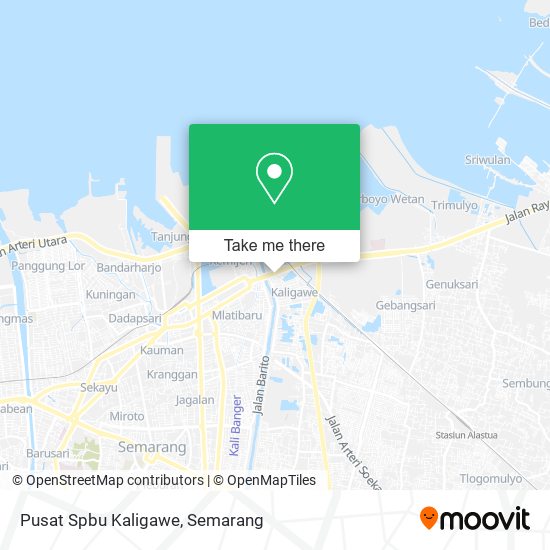 Pusat Spbu Kaligawe map