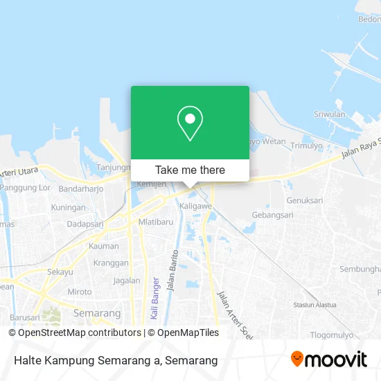 Halte Kampung Semarang a map