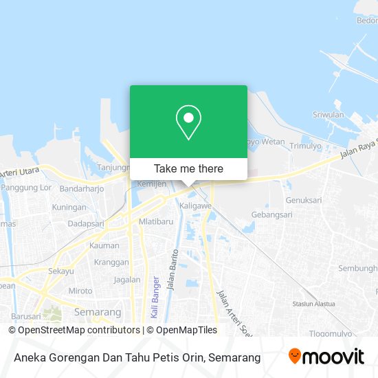 Aneka Gorengan Dan Tahu Petis Orin map