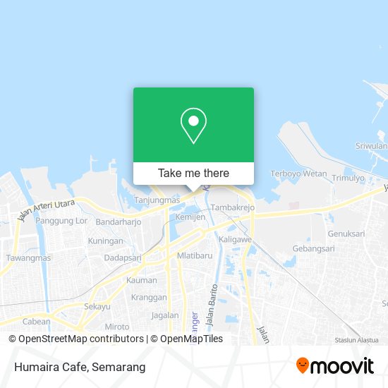 Humaira Cafe map