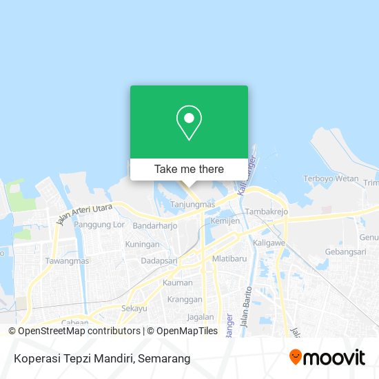 Koperasi Tepzi Mandiri map
