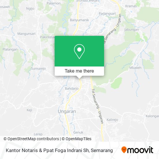 Kantor Notaris & Ppat Foga Indrani Sh map