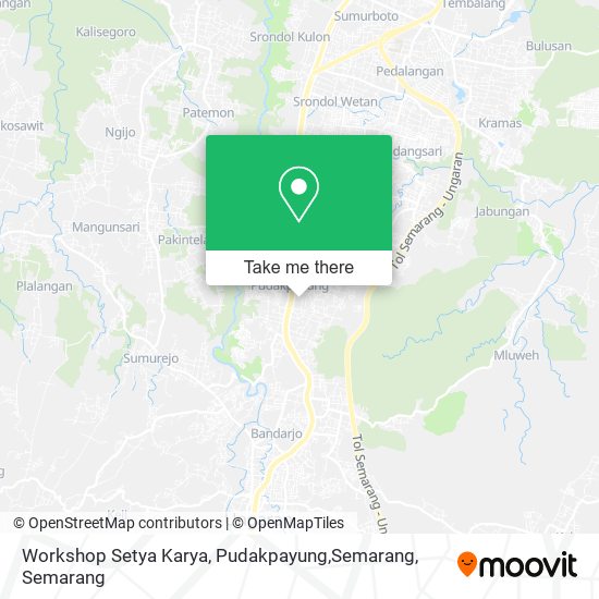 Workshop Setya Karya, Pudakpayung,Semarang map