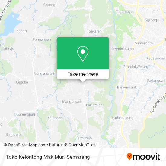 Toko Kelontong Mak Mun map