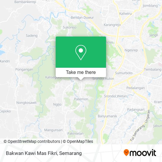 Bakwan Kawi Mas Fikri map