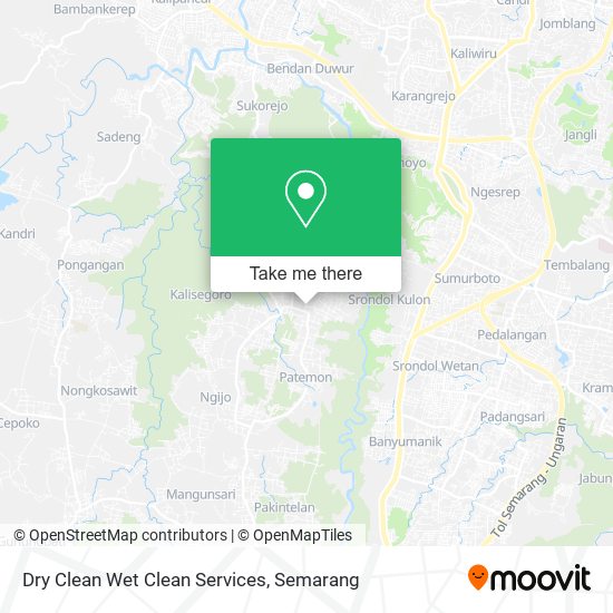 Dry Clean Wet Clean Services map