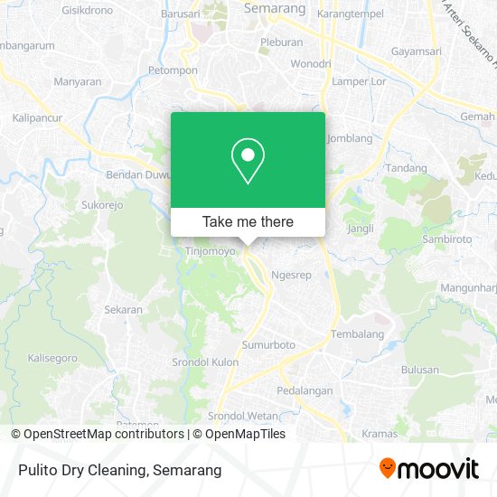 Pulito Dry Cleaning map