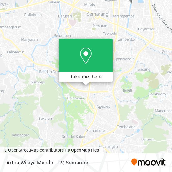 Artha Wijaya Mandiri. CV map