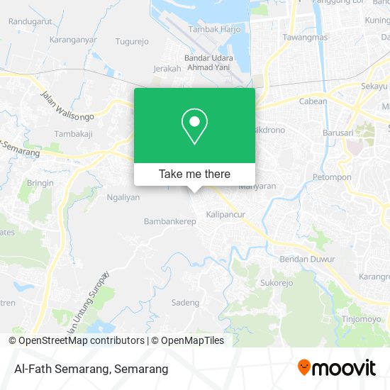 Al-Fath Semarang map