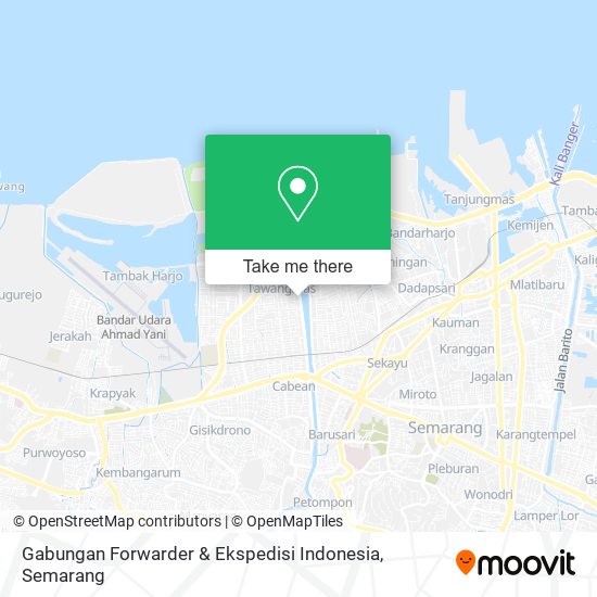 Gabungan Forwarder & Ekspedisi Indonesia map
