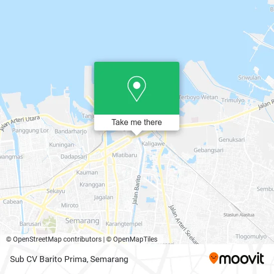 Sub CV Barito Prima map