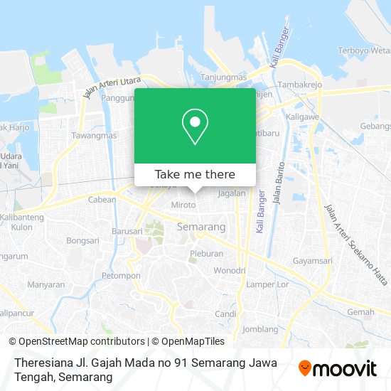 Theresiana Jl. Gajah Mada no 91 Semarang Jawa Tengah map