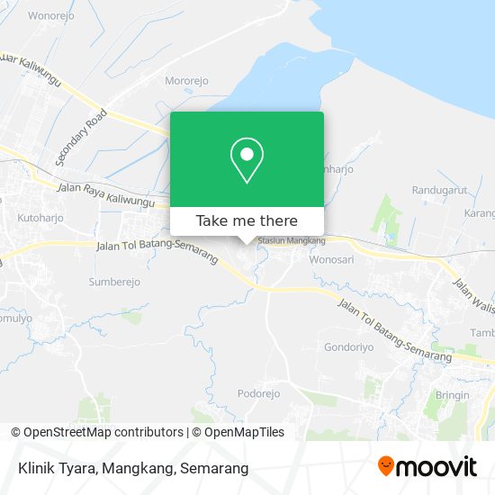 Klinik Tyara, Mangkang map