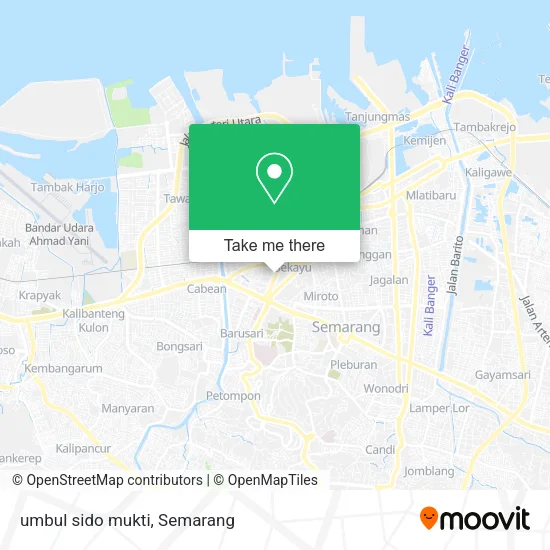 umbul sido mukti map