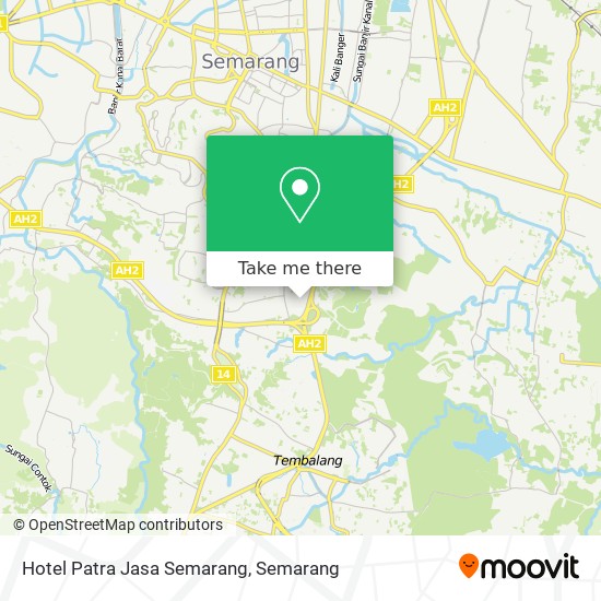 Hotel Patra Jasa Semarang map