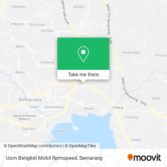 Uom Bengkel Mobil Rpmspeed map